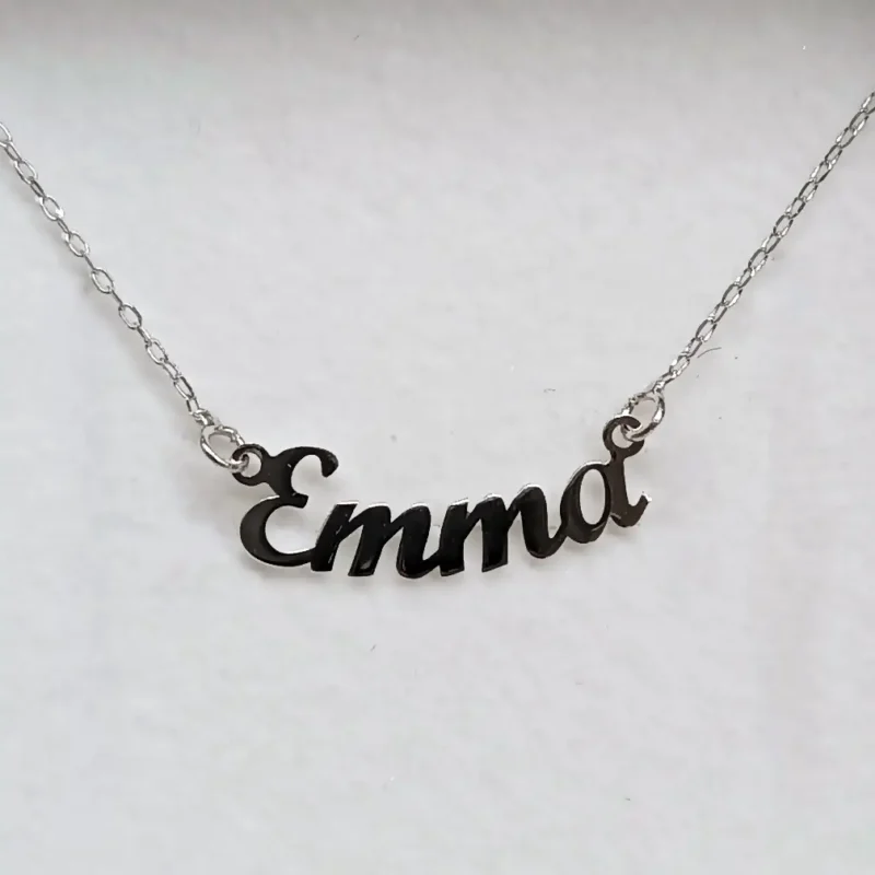 collana con nome emma in oro