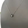 collana argento onice nero zirconie